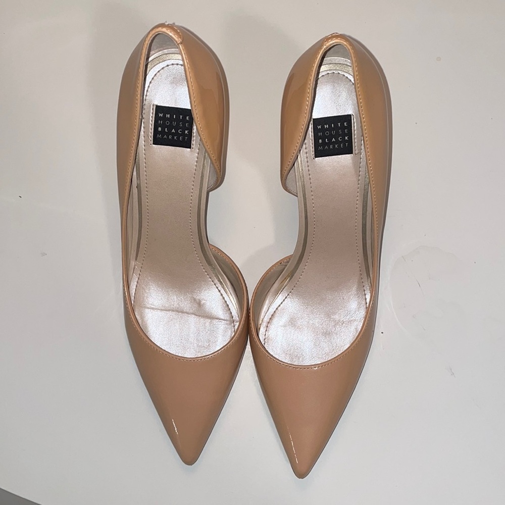 Nude/blush heels